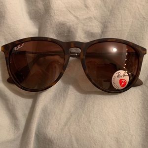 New Polarized Ray Ban Erica Sunglasses
